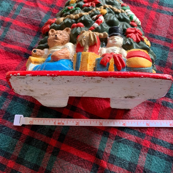 Cast Iron Door Stop Christmas Door - Picture 14 of 14